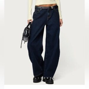 Edikted oversized barrel low rise  Jeans